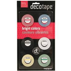 CHADEC001 Decorative Tape- .13in.x324in. Assorted Bright