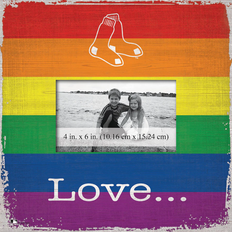 Fan Creations Boston Red Sox Love Pride Frame