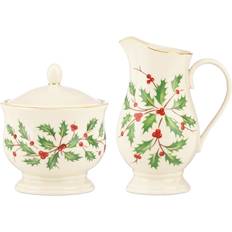 Porcelain Cream Jugs Lenox Holiday Sugar & Cream Jug 2