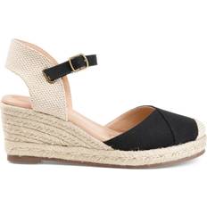 Wide Fit Espadrilles Journee Collection Ashlyn Wide - Black