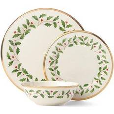 Beige Dinner Sets Lenox Holiday Dinner Set 3