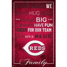 Fan Creations Cincinnati Reds In This House Sign