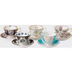 Royal Albert Cups Royal Albert 100 Years 1900-1940 Tea Cup 5pcs