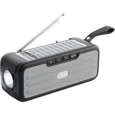 Radios InnovaGoods Wireless Speaker with Solar Charging and LED Torch