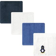 Luvable Friends Washcloths 4-pack Mr. Penguin