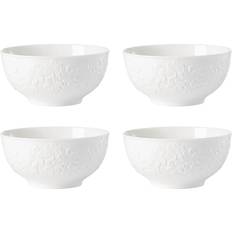 Porcelain Breakfast Bowls Kate Spade New York Blossom Lane Breakfast Bowl 15.24cm 4pcs