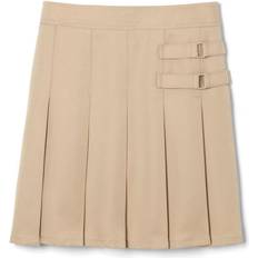 Skirts French Toast Plus Size Girl's Adjustable Waist 2-Tab Scooter - Khaki