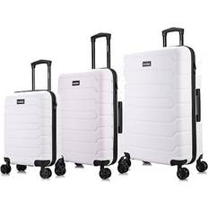 4 Wheels Luggage InUSA Trend - Set of 3