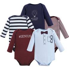 Little Treasures Bodysuits LS 5-Pack - Genius (10171649_)