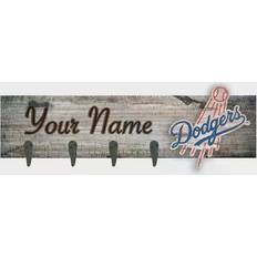 Fan Creations Los Angeles Dodgers Personalized Mounted Coat Hanger