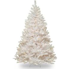 White Christmas Trees National Tree Company Pre-lit Artificial Lights and Stand White Christmas Tree 83.9"