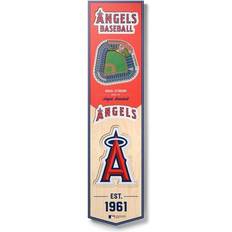 YouTheFan Los Angeles Angels 3D Stadium View Banner