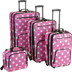 Soft Suitcase Sets Rockland Galleria - Set of 4