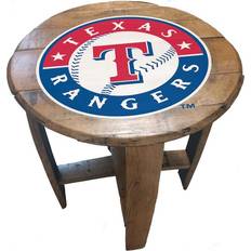 Imperial Texas Rangers Oak Barrel Table