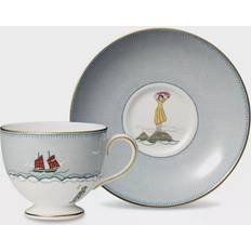 Wedgwood Sailor's Farewell Tea Cup and Saucer Tasse à thé 20.7cl 3pcs