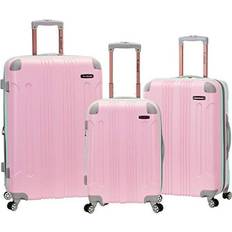 ABS Plastic Suitcase Sets Rockland London - Set of 3