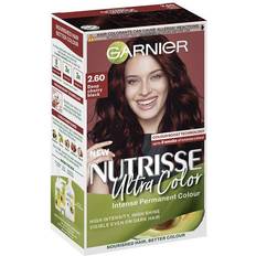 Thickening/Volume Permanent Hair Dyes Garnier Nutrisse Ultra Color #2.6 Deep Cherry Black 140ml