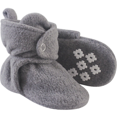 Winter Indoor Shoes Little Treasure Fleece Booties - Heather Grey