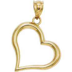 Macy's Gold Charms & Pendants Macy's Open Heart Charm - Gold