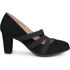 1 inch heels Journee Collection Loren - Black