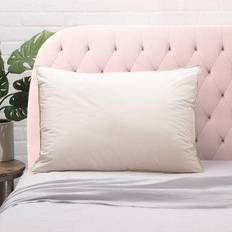 Cotton Bed Pillows CosmoLiving by Cosmopolitan Prime Feather Bed Pillow White (91.44x50.8cm)