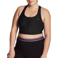 Champion Vented Sports Bra Plus Size - Black