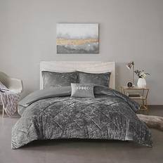 Queen Duvet Covers Intelligent Design Felicia Duvet Cover Grey (228.6x228.6cm)