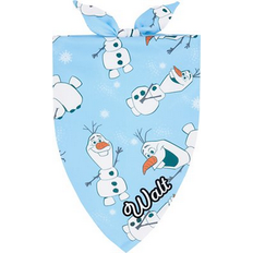 Pets Accessories Disney Frozen's Olaf & Snow Personalized Dog & Cat Bandana