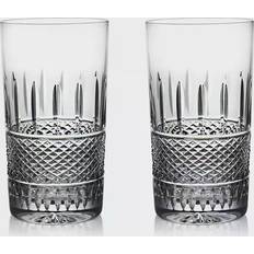 Waterford Irish Lace Highball Glass Set of 2 Vaso 2pcs