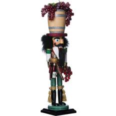 Kurt Adler Hollywood Wine Barrel
