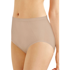 Elastane/Lycra/Spandex Shapewear & Under Garments Bali Seamless Brief with Tummy Panel Ultra Control 2-pack - Nude