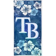 WinCraft Tampa Bay Rays Floral Spectra Beach Towel