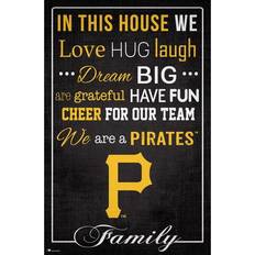 Fan Creations Pittsburgh Pirates In This House Sign