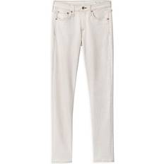 Rag & Bone Cate Mid-Rise Ankle Skinny Jeans - Ecru