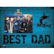 Fan Creations Miami Marlins Best Dad Clip Frame