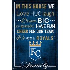 Fan Creations Kansas City Royals In This House Sign