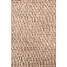 Nuloom Hand Woven Hailey Jute Area Rug Beige 4x6"