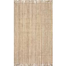 Nuloom Hand Woven Chunky Loop Jute Area Rug Brun cm