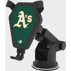 Strategic Printing Oakland Athletics Solid Design Wireless Car Charger