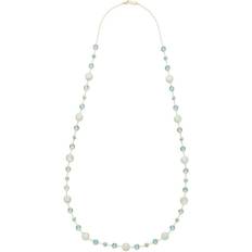 Turquesa Collares Ippolita Lollitini Long Necklace - Gold/Turquoise/Topaz/Rock Crystal/Amazonite/White