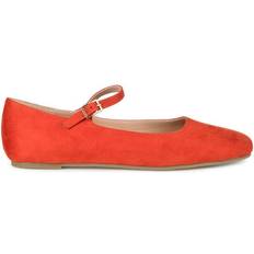 Orange - Women Ballerinas Journee Collection Carrie - Coral