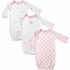 Birds Night Garments Luvable Friends Sleep Gowns 3-pack - Pink Bird (10133014)