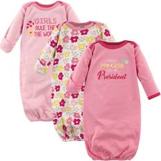 3-6M Nightgowns Children's Clothing Luvable Friends Sleep Gowns 3-pack - Girls for President (10133027)