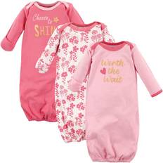 Florals Nightgowns Children's Clothing Luvable Friends Sleep Gowns 3-pack - Worth the Wait (10133025)