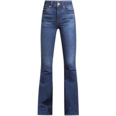 Veronica Beard Beverly Skinny Flare Jeans - Bright Blue