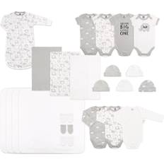 White Baby Nests & Blankets The Peanutshell Layette Set 23-pack - Grey