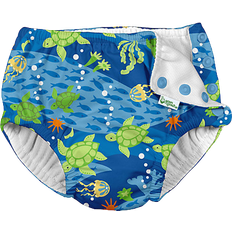 Babies Swim Diapers Green Sprouts Turtle Swim Diaper - Blue