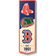 YouTheFan Boston Red Sox 3D Stadium View Banner