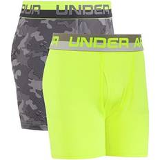 Green Boxer Shorts Children's Clothing Under Armour Boy's UA Original Series Boxerjock 2-pack - Graphite