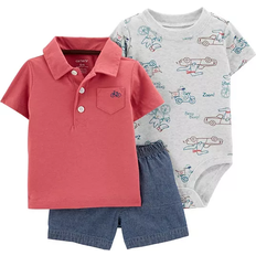 Cars Other Sets Children's Clothing Carter's Polo Little Short Set Doorbuster - Multi (V_1N046010)